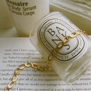 Banks Jewelry 18K Gold Plated Chain Choker